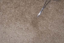 After cigarette burn by Carpet Saviour